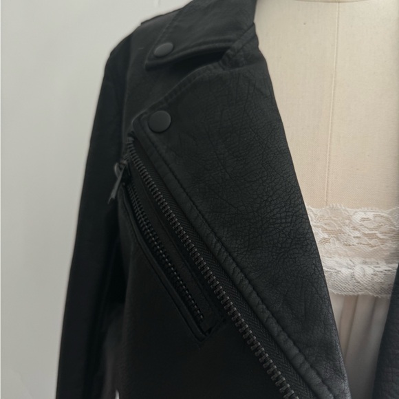 BLANKNYC Anthropologie Black Leather Jacket - Picture 4 of 4